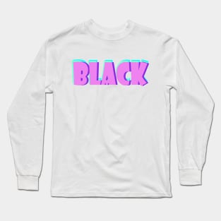 Black Long Sleeve T-Shirt